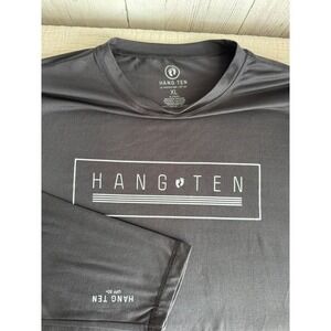 Hang Ten Mens XL Gray Long Sleeve UPF 50+ Sun Shirt